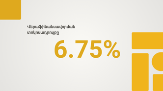 Վերաֆինանսավորման տոկոսադրույքը թողնվել է անփոփոխ (Դրամավարկային քաղաքականության հաղորդագրություն)