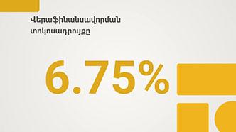 Վերաֆինանսավորման տոկոսադրույքը թողնվել է անփոփոխ (Դրամավարկային քաղաքականության հաղորդագրություն)