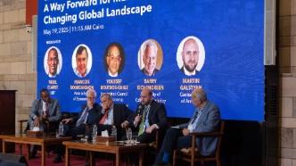 The Governor of the Central Bank participated in a research conference co-organized by the IMF and the American University in Cairo, Egypt